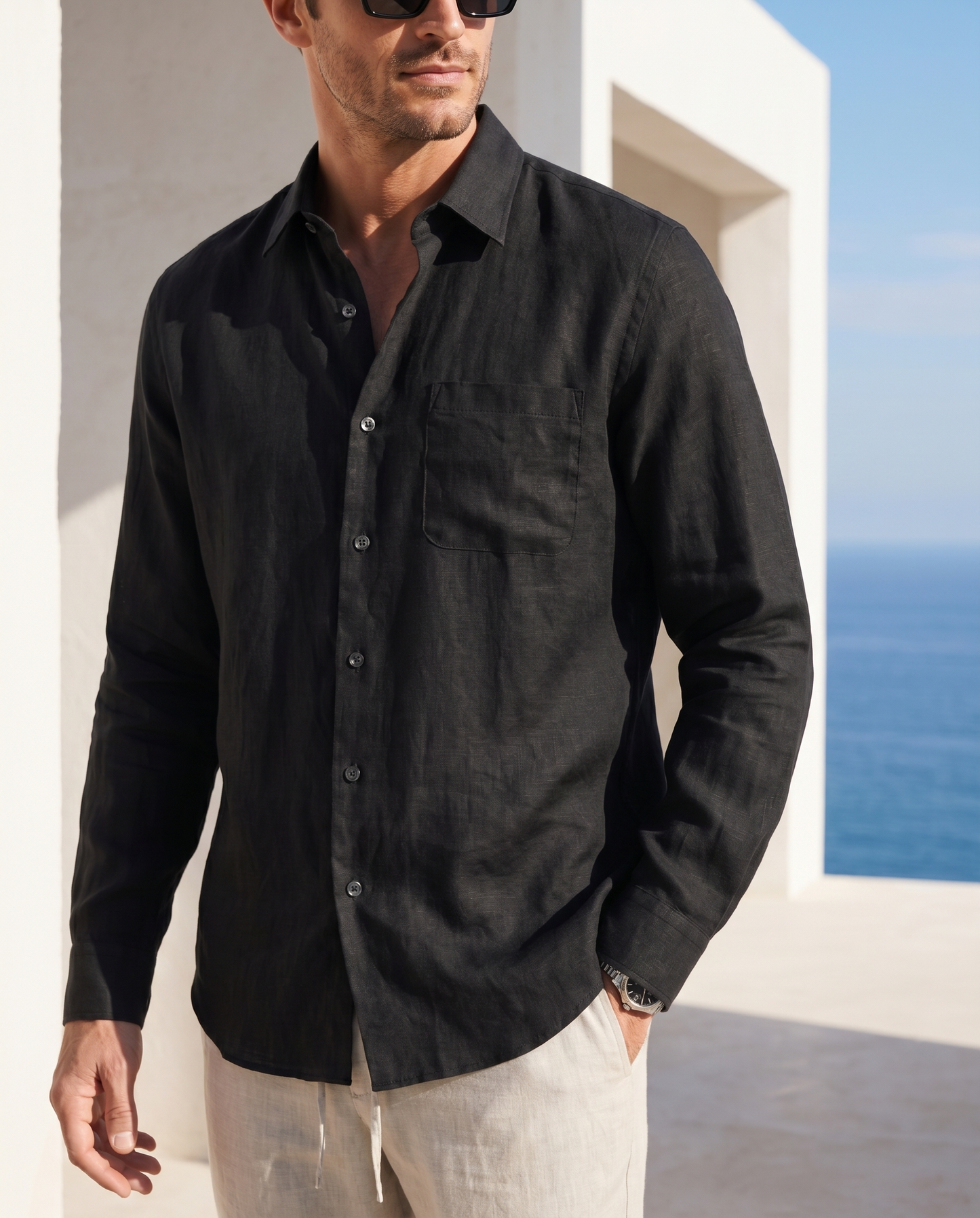 Belluno Rivièra Set - Black/Beige