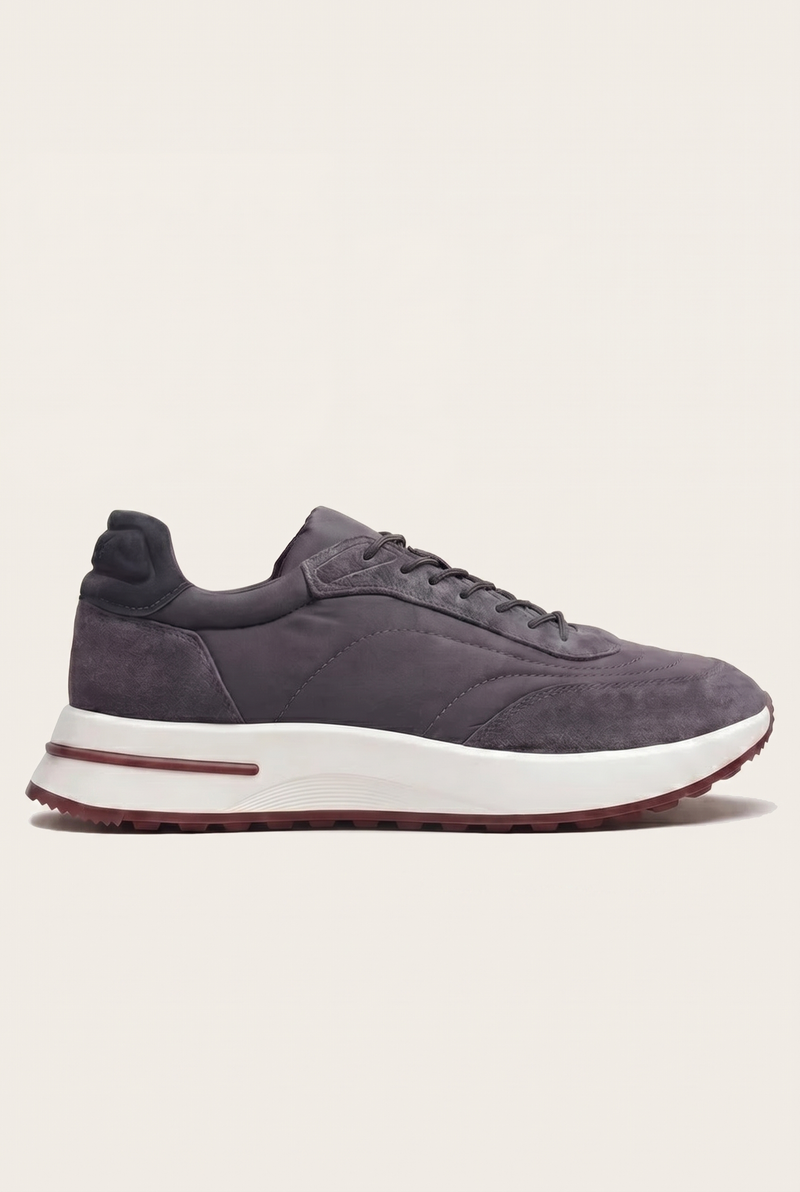 Belluno Leisure Sneaker Black Silver
