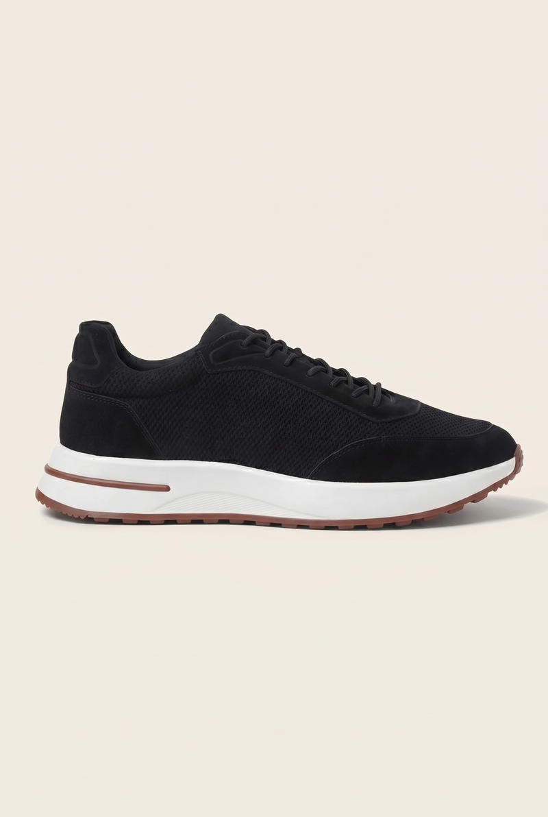 Belluno Signature Sneaker Beige Black
