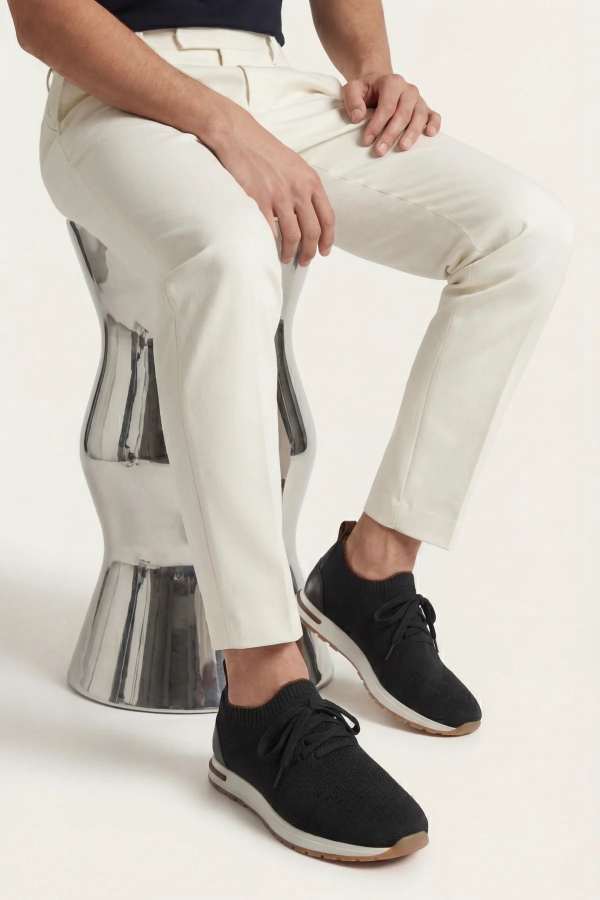 Belluno Mesh Slip-On - Black