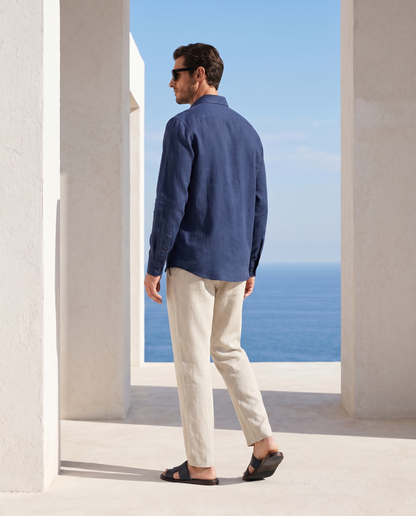 Belluno Rivièra Set - Navy/Beige