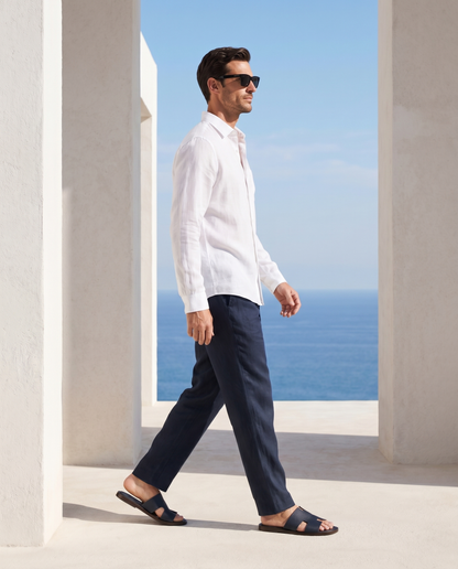 Belluno Rivièra Set - White/Navy Blue