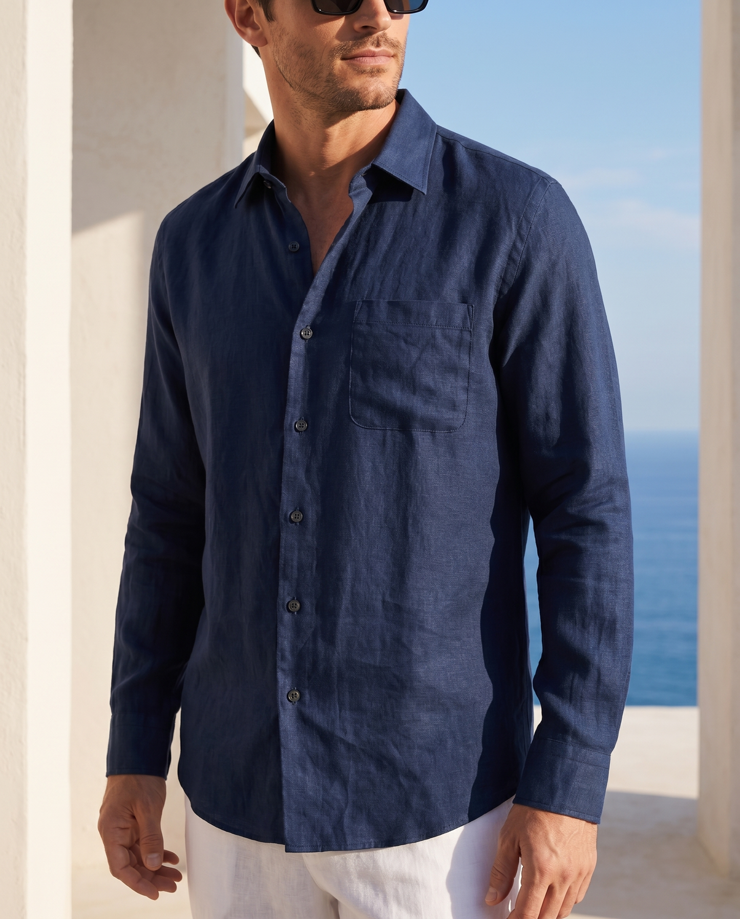 Belluno Rivièra Set - Navy/White