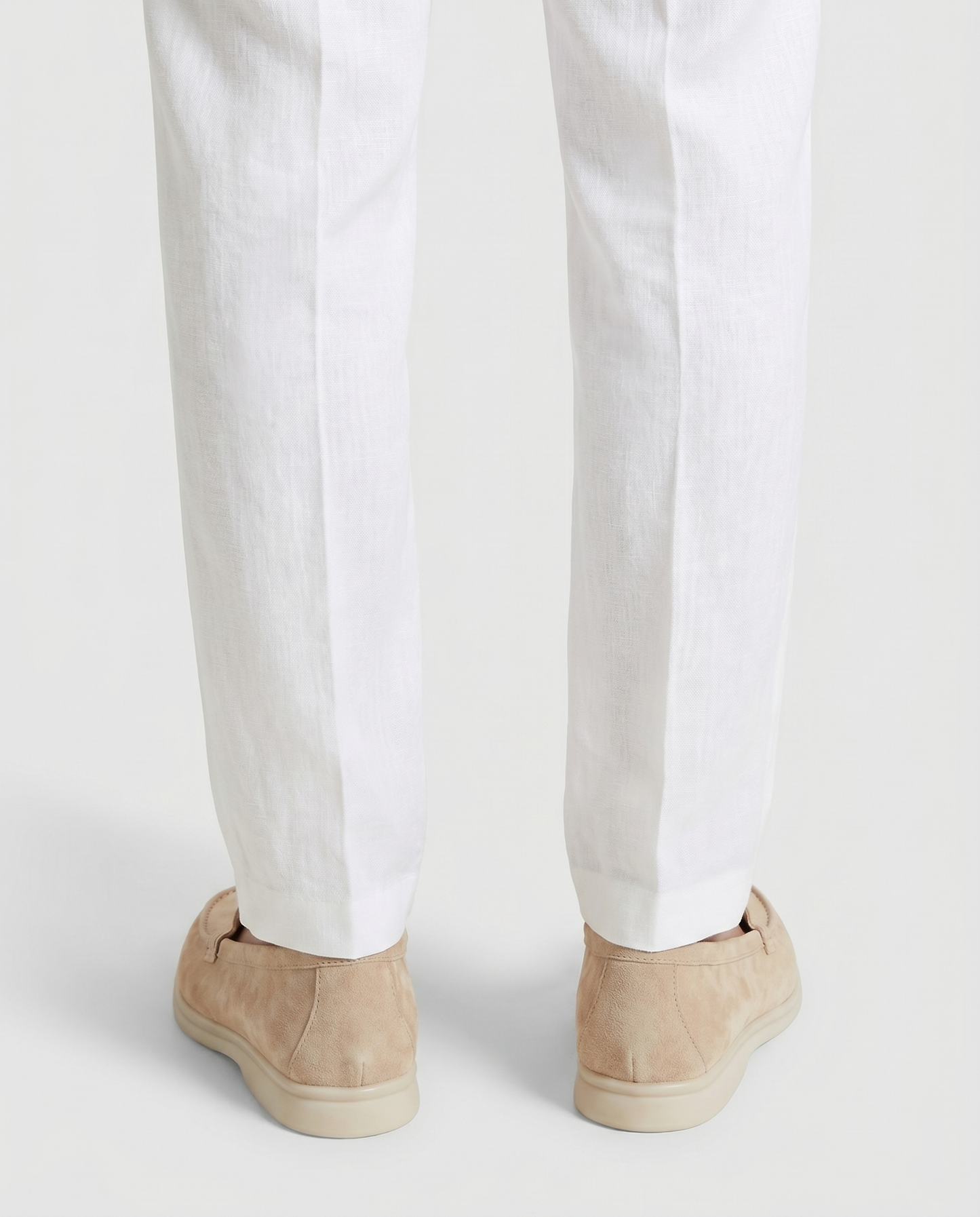Belluno Suede Loafers - Beige