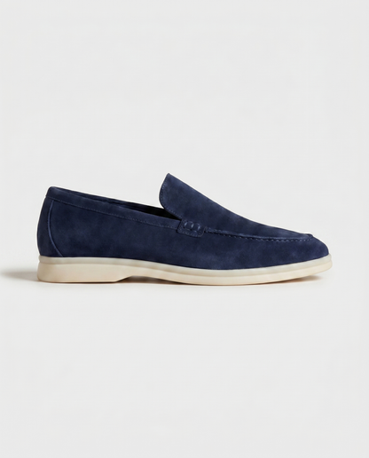 Belluno Suede Loafers - Beige