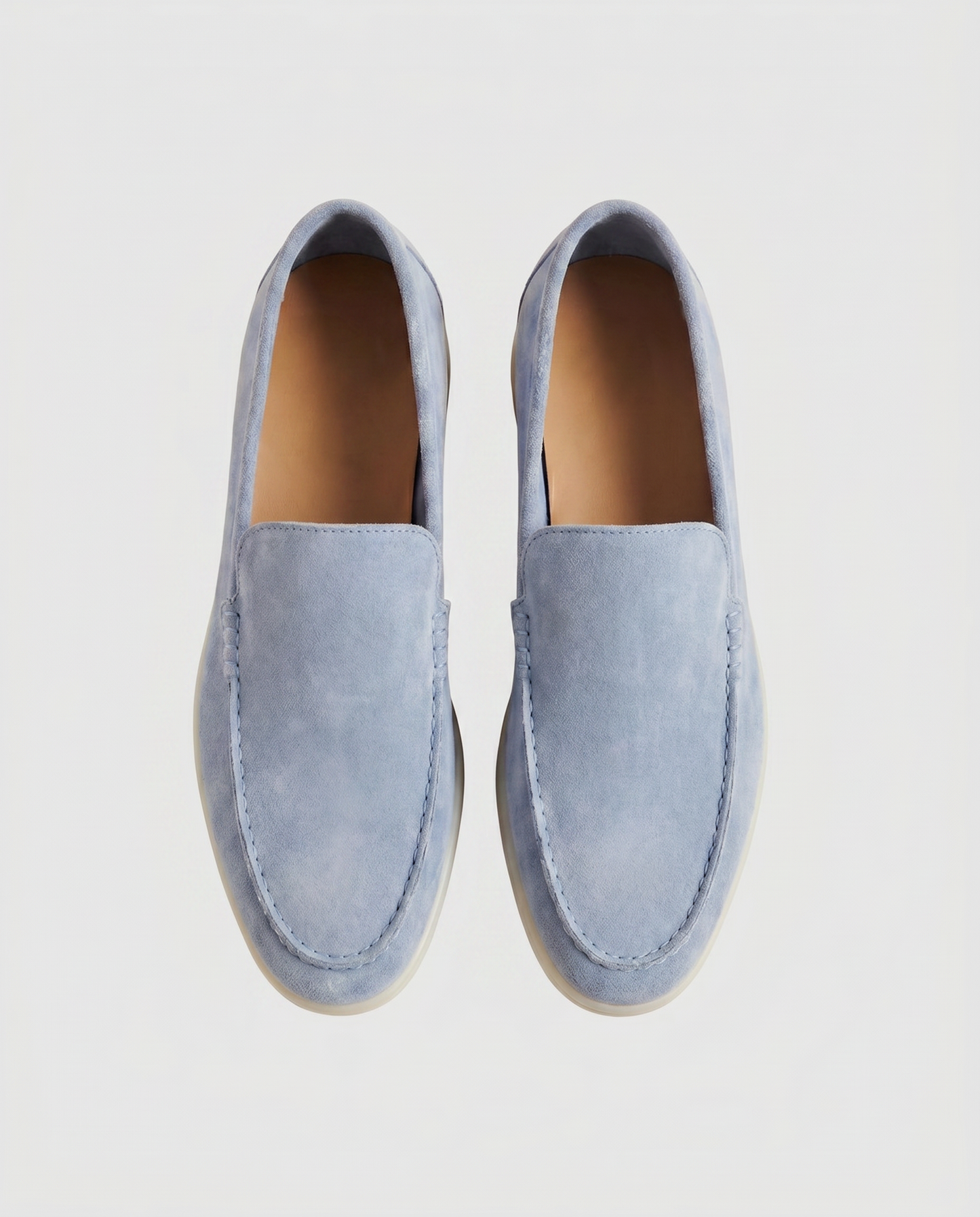 Belluno Suede Loafers - Beige