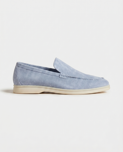 Belluno Suede Loafers - Beige