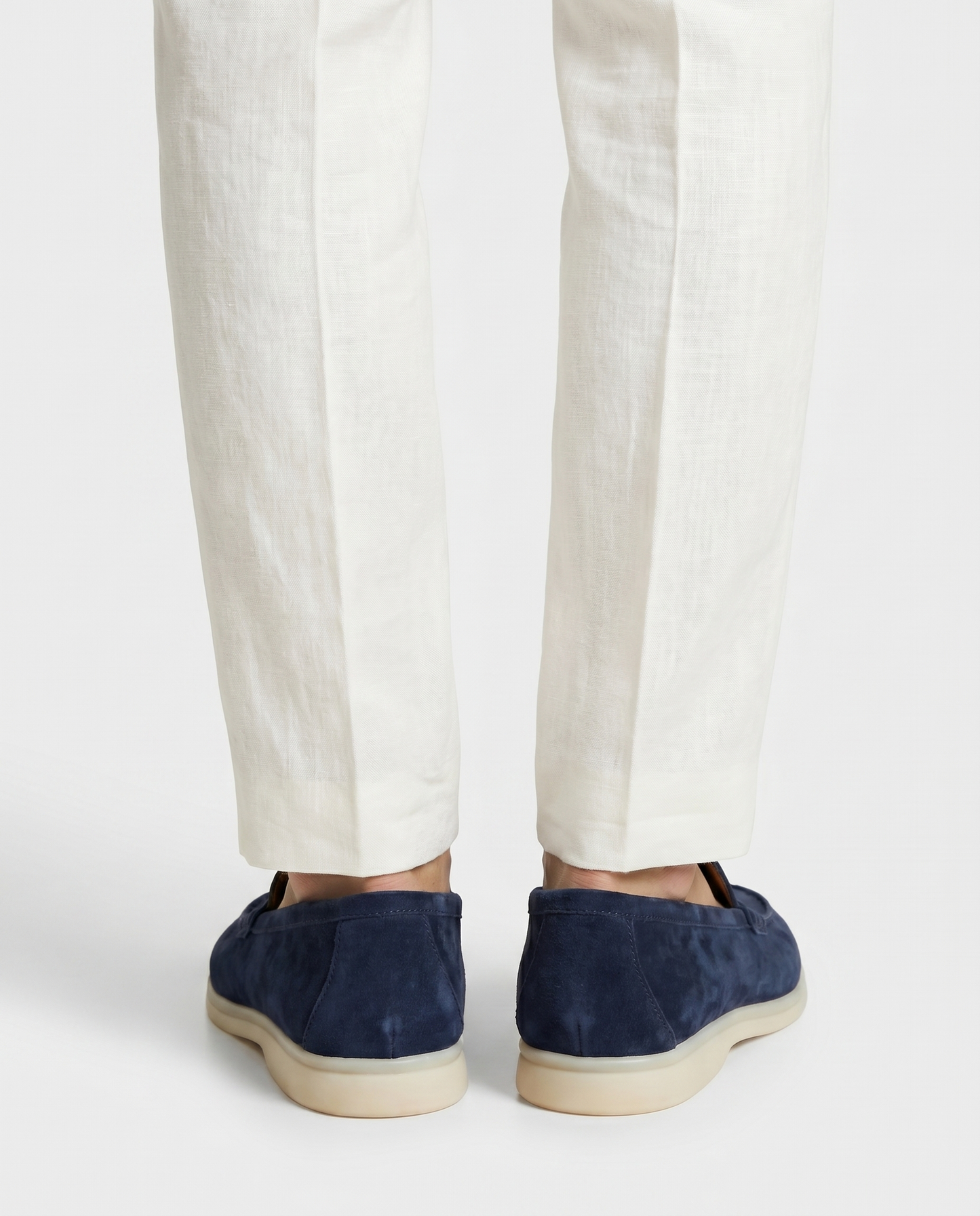 Belluno Suede Loafers - Beige