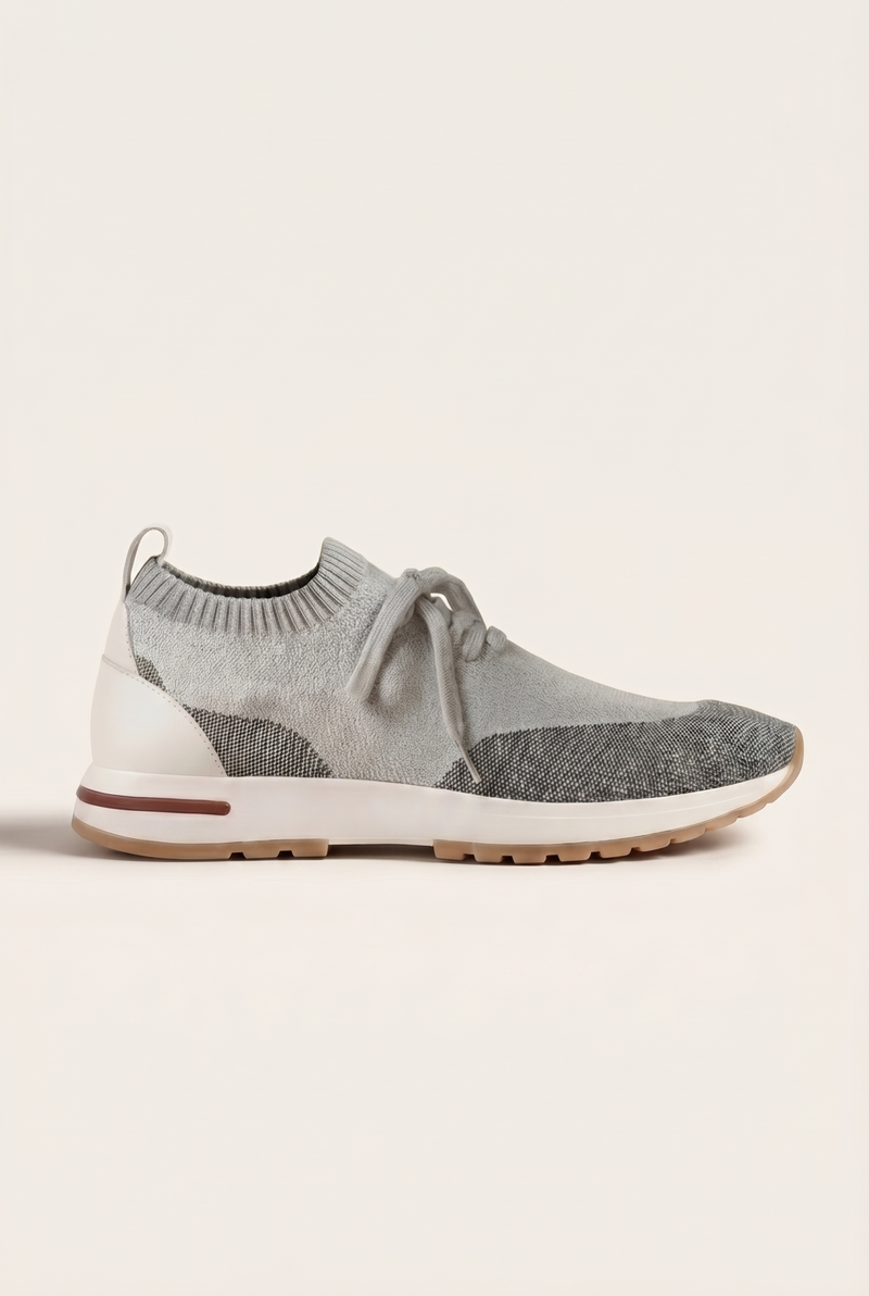 Belluno Mesh Slip-On - Mocha Grey/Dark grey