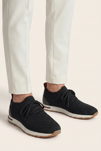 Belluno Mesh Slip-On - Black