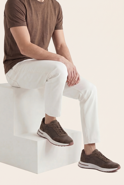 Belluno Signature Sneaker Brown