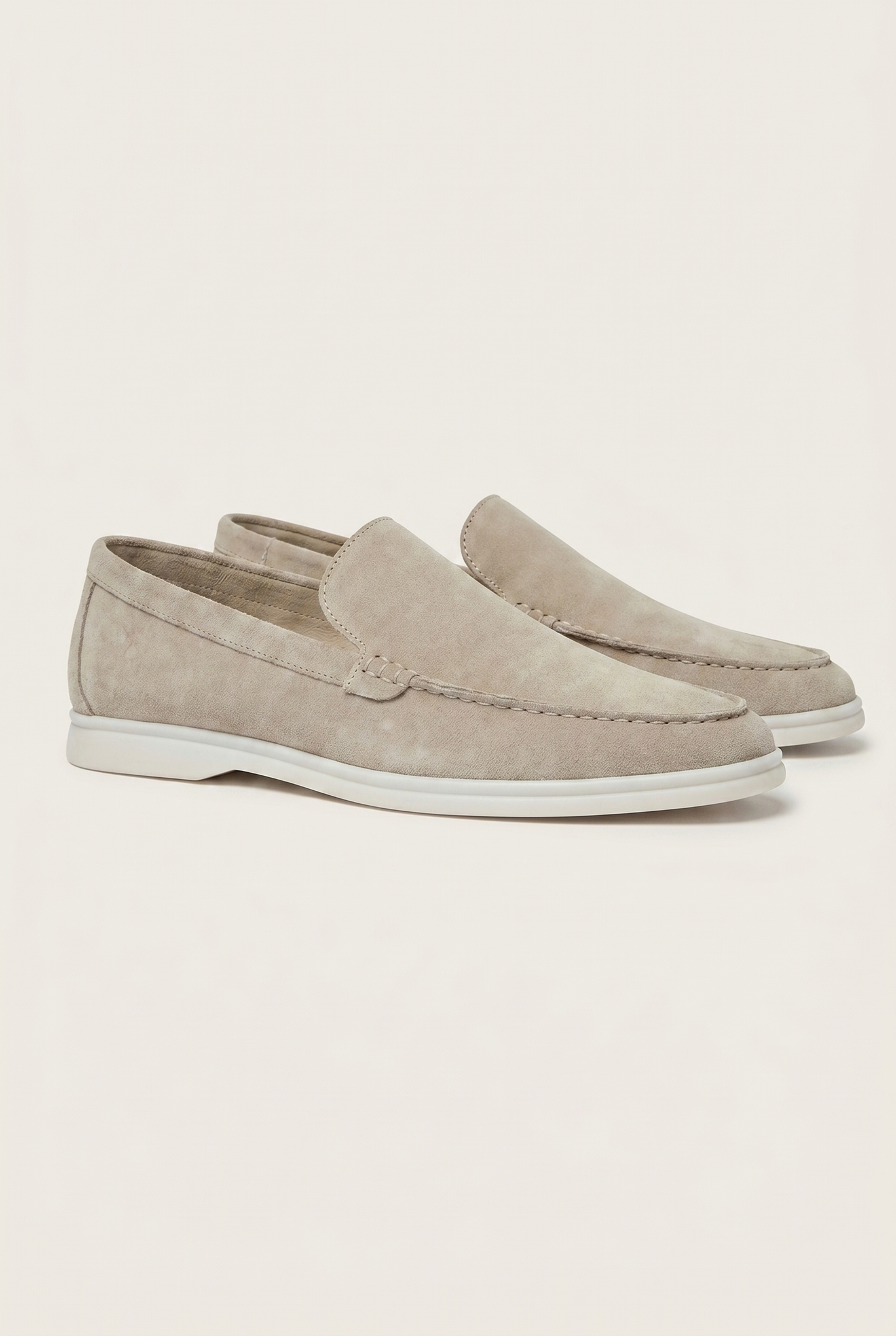 Belluno Classic Suede Loafers Burgundy