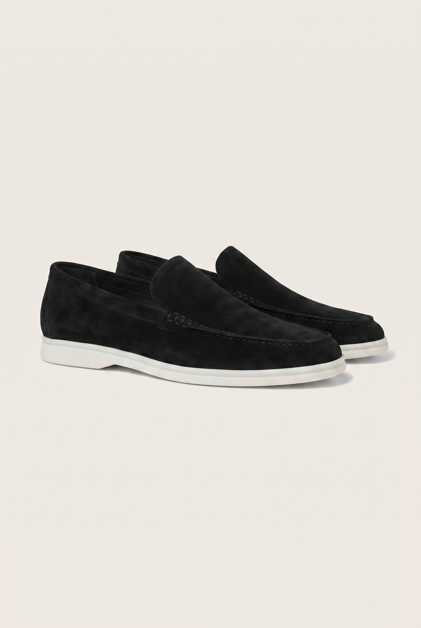 Belluno Classic Suede Loafers Burgundy