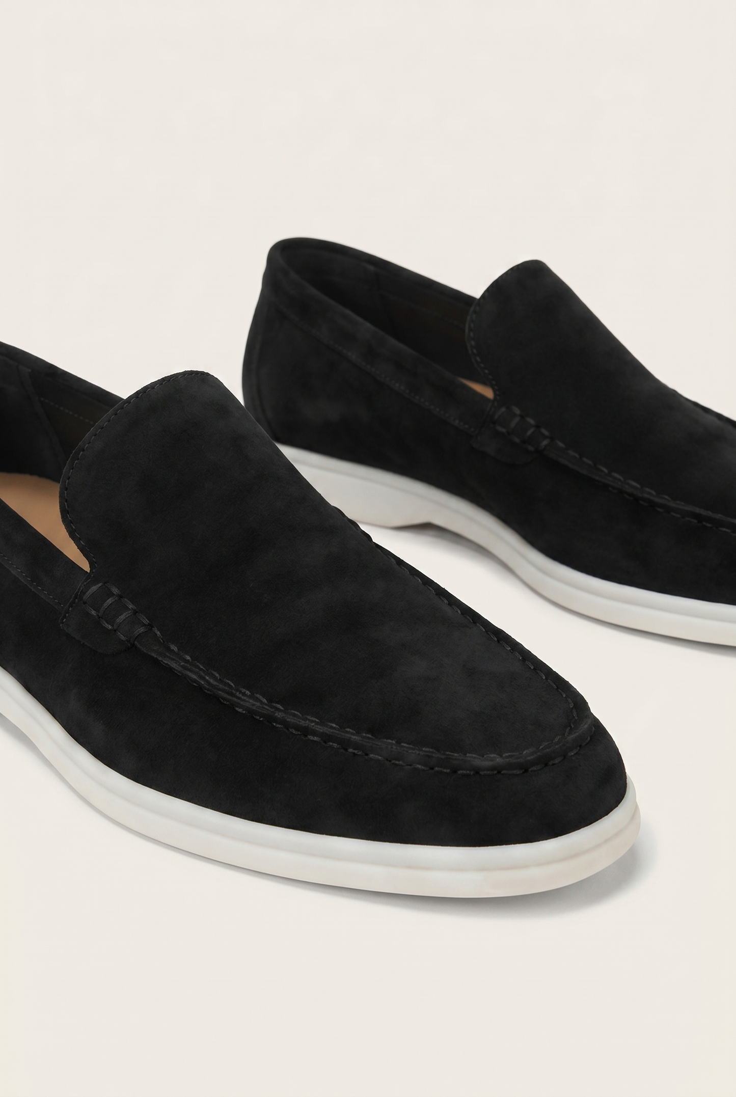Belluno Classic Suede Loafers Burgundy