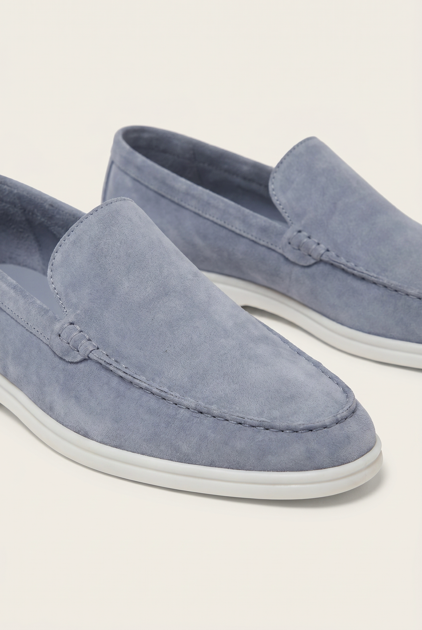 Belluno Classic Suede Loafers Burgundy