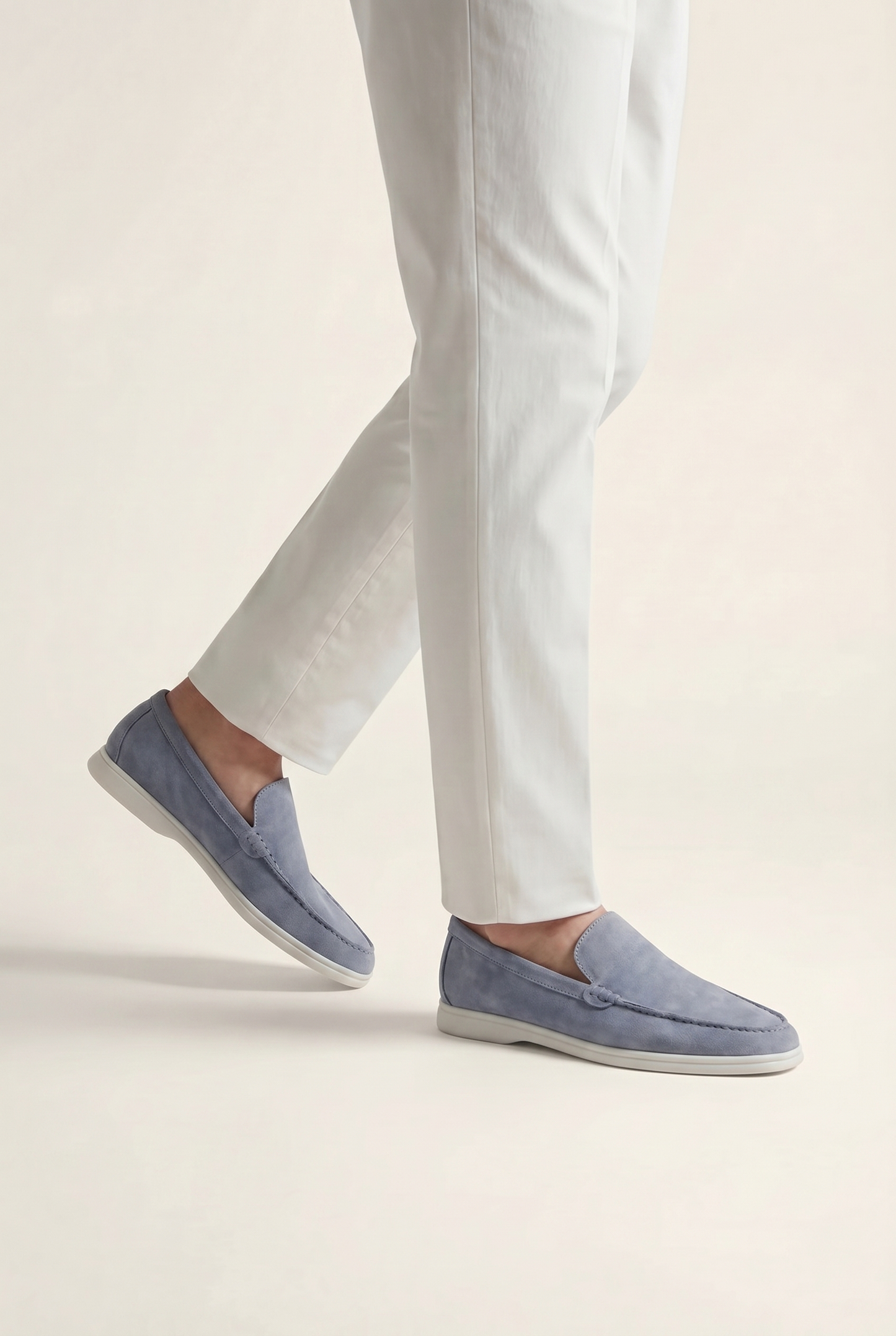 Belluno Classic Suede Loafers Burgundy