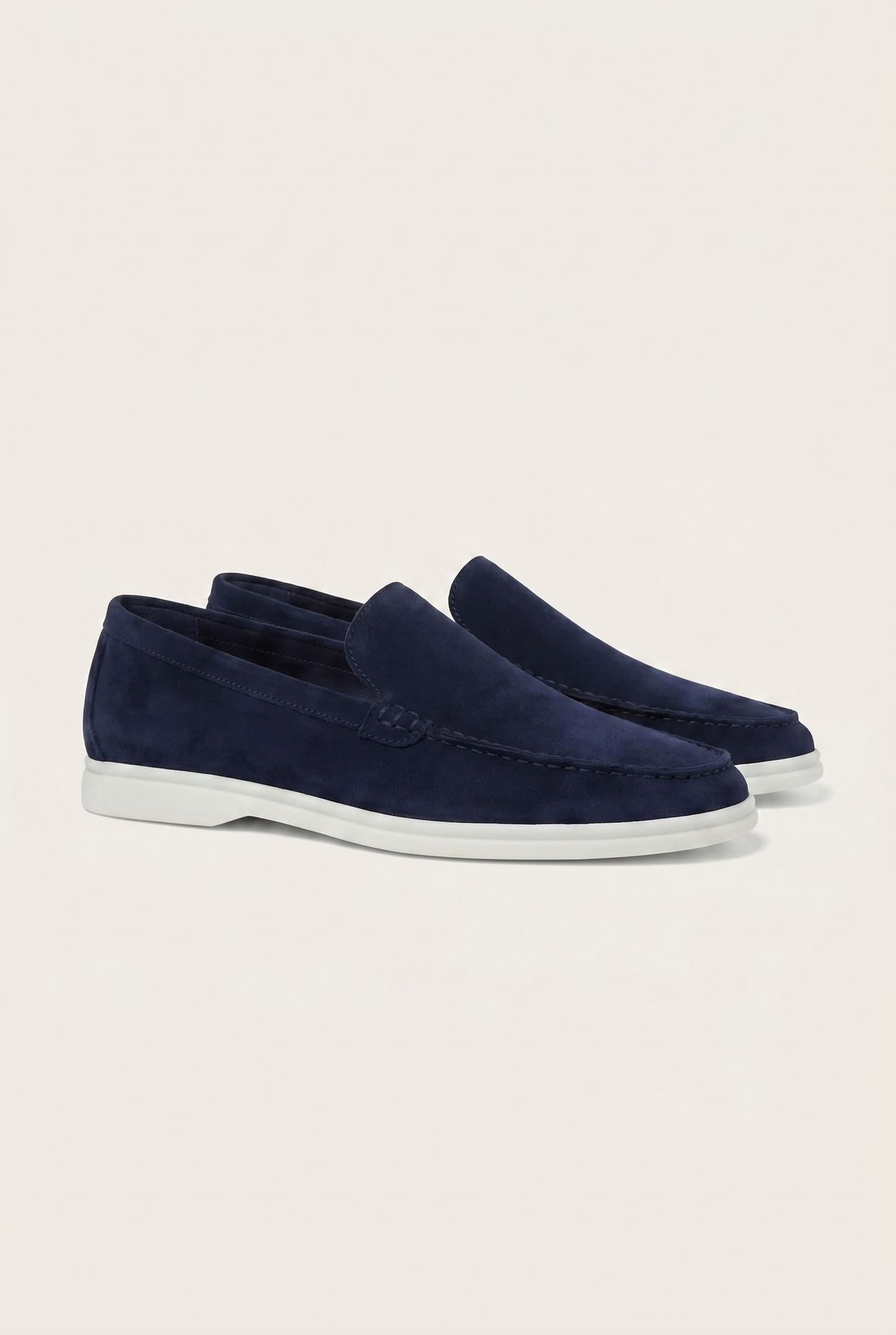 Belluno Classic Suede Loafers Burgundy