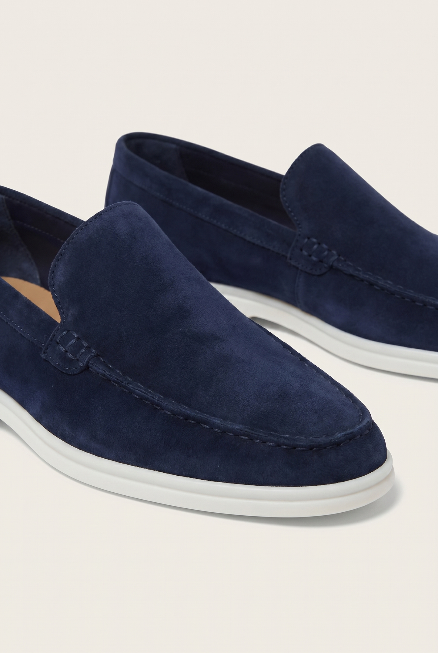 Belluno Classic Suede Loafers Burgundy