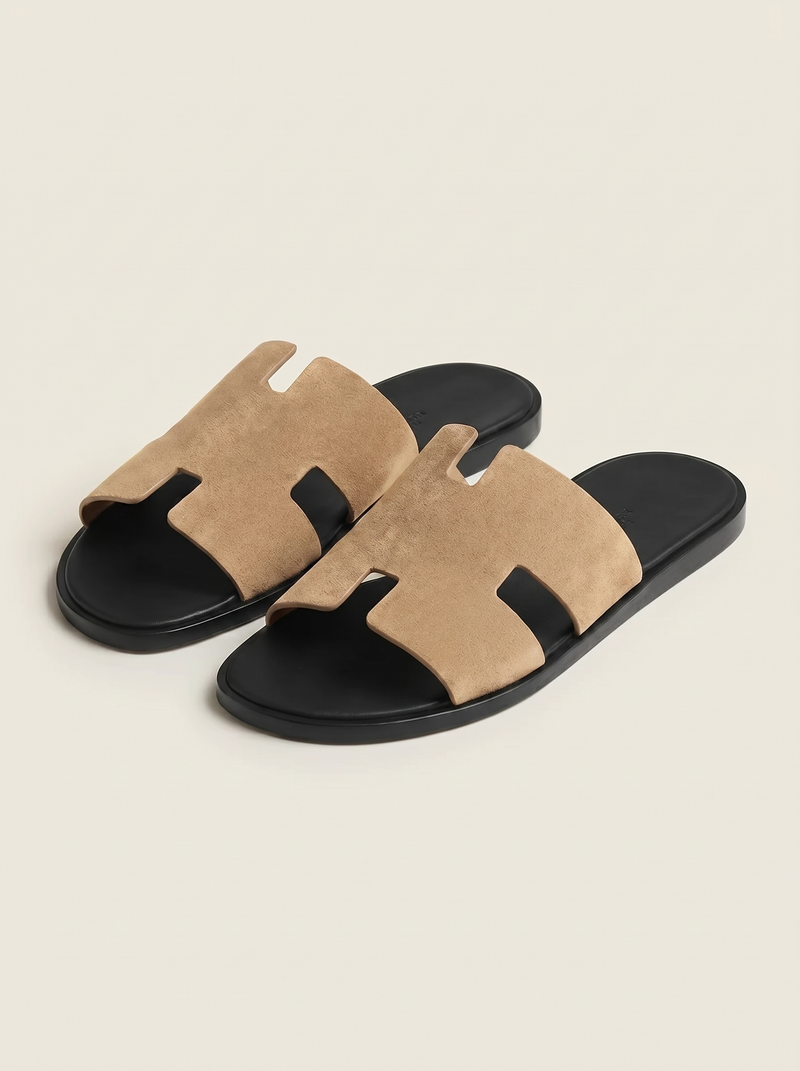 Belluno Suede Sandals Sand