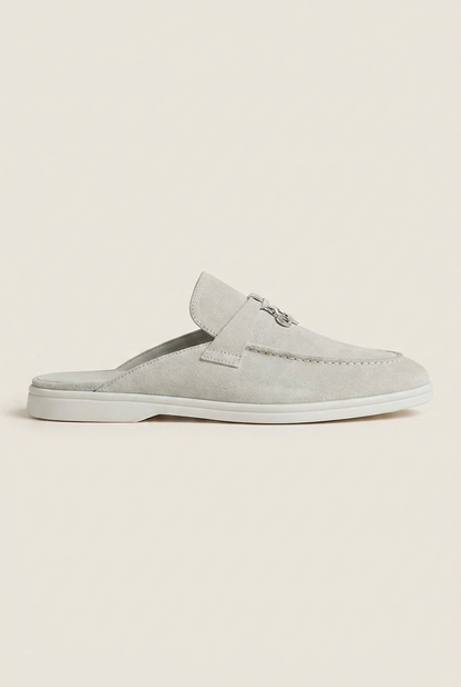 Belluno Women's Suede Mules Navy