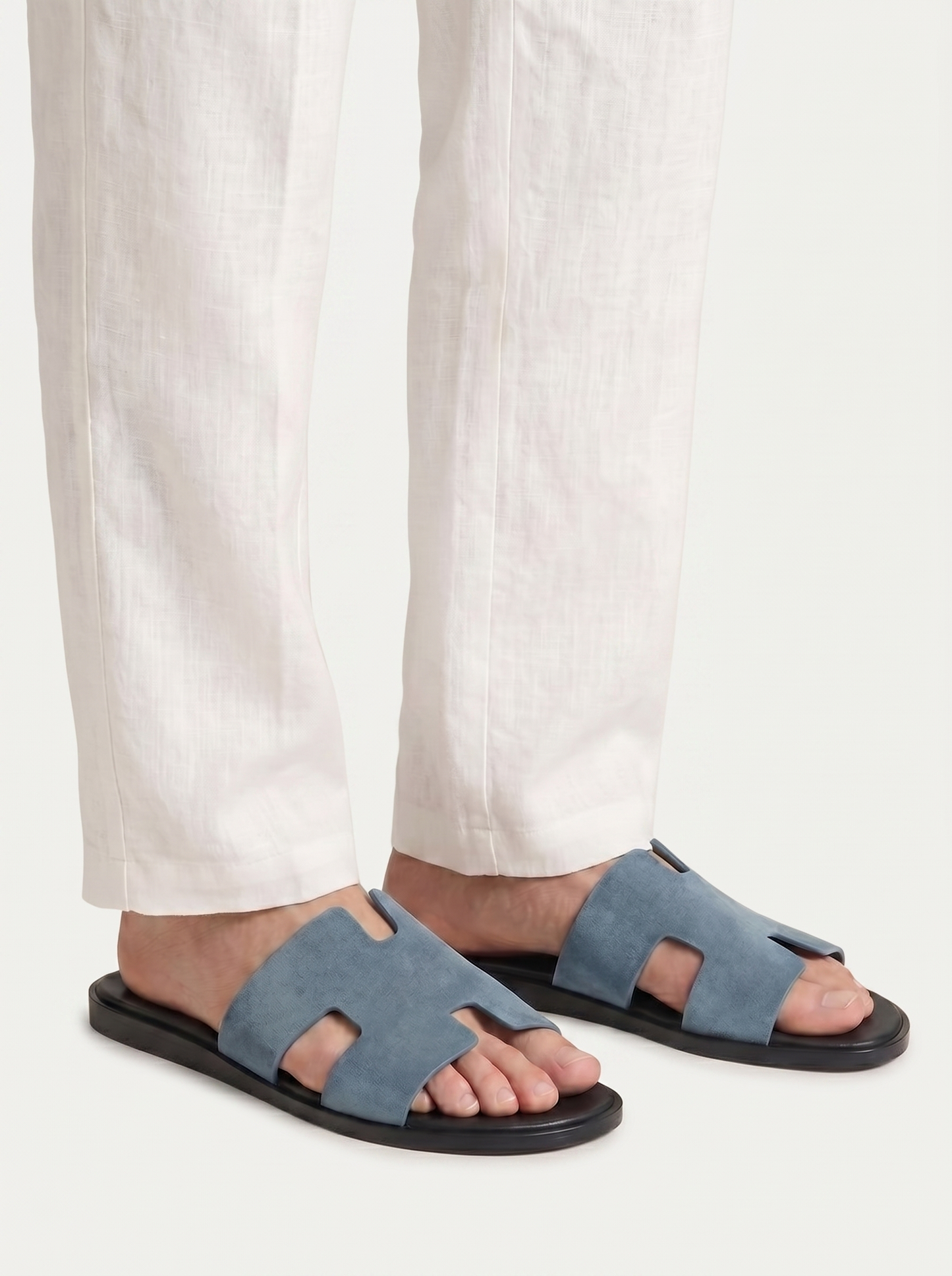 Belluno Suede Sandals Taupe