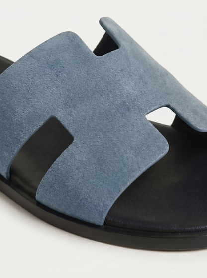 Belluno Suede Sandals Taupe