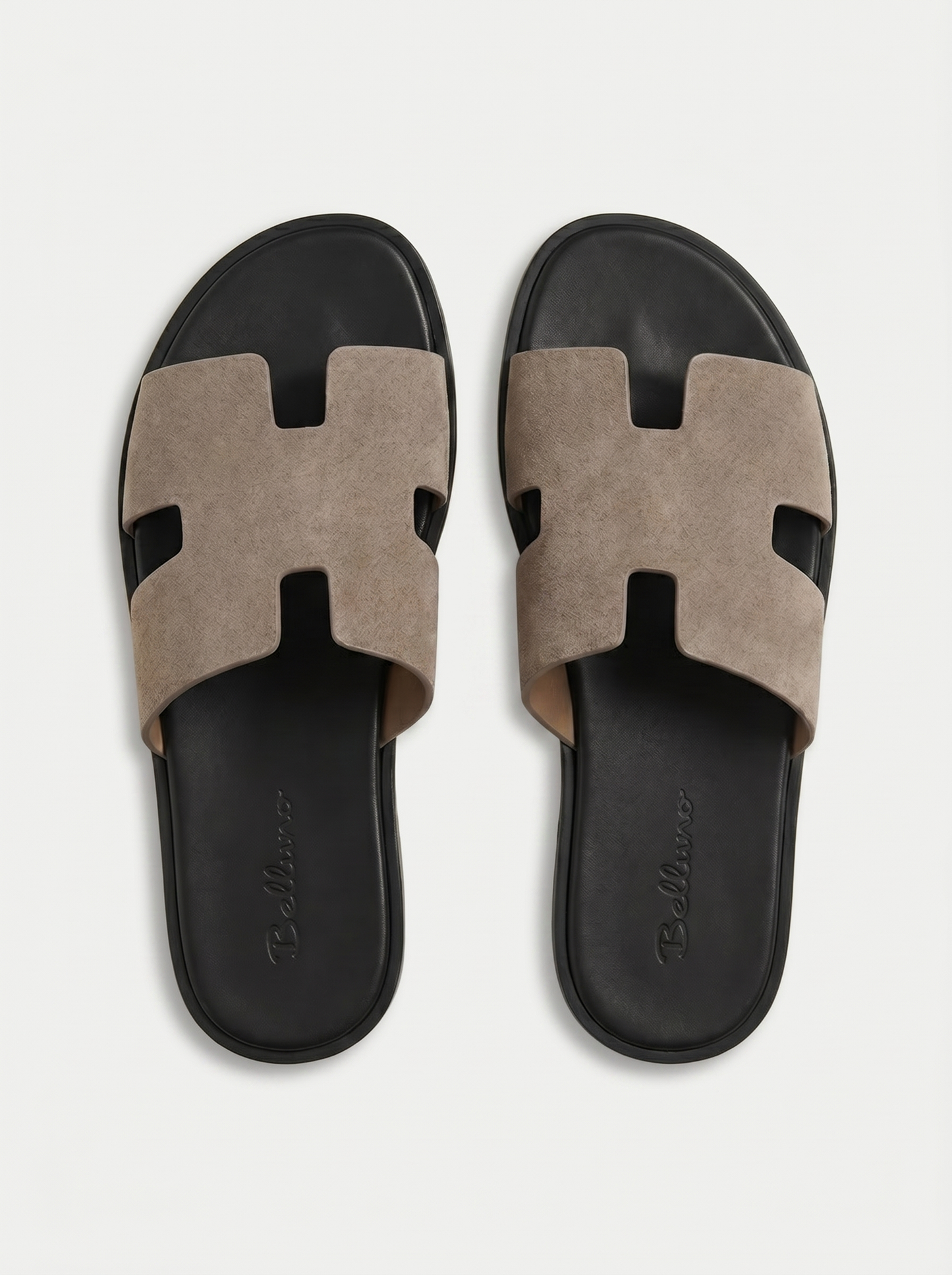 Belluno Suede Sandals Taupe