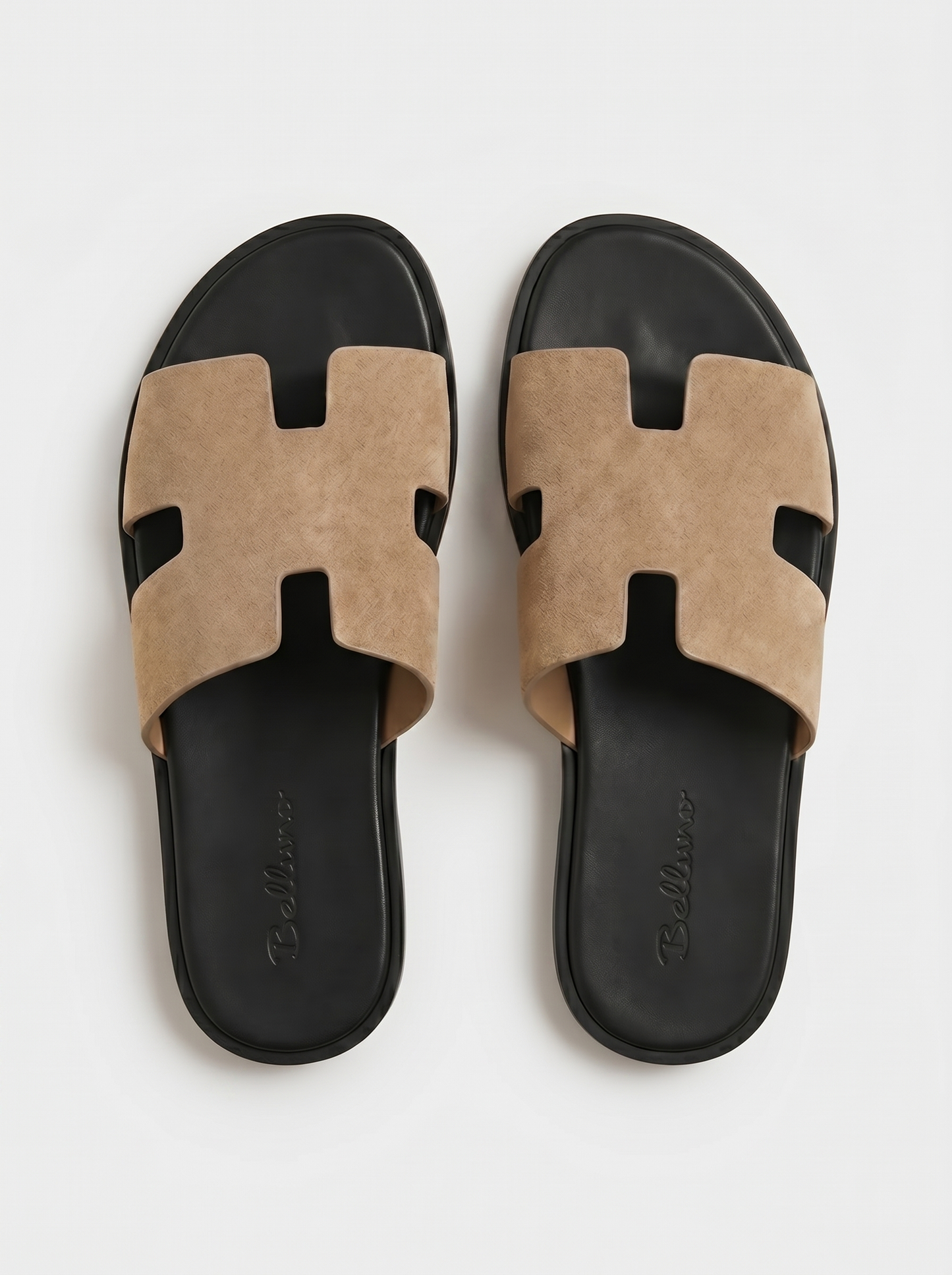 Belluno Suede Sandals Taupe