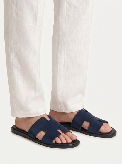 Belluno Suede Sandals Taupe