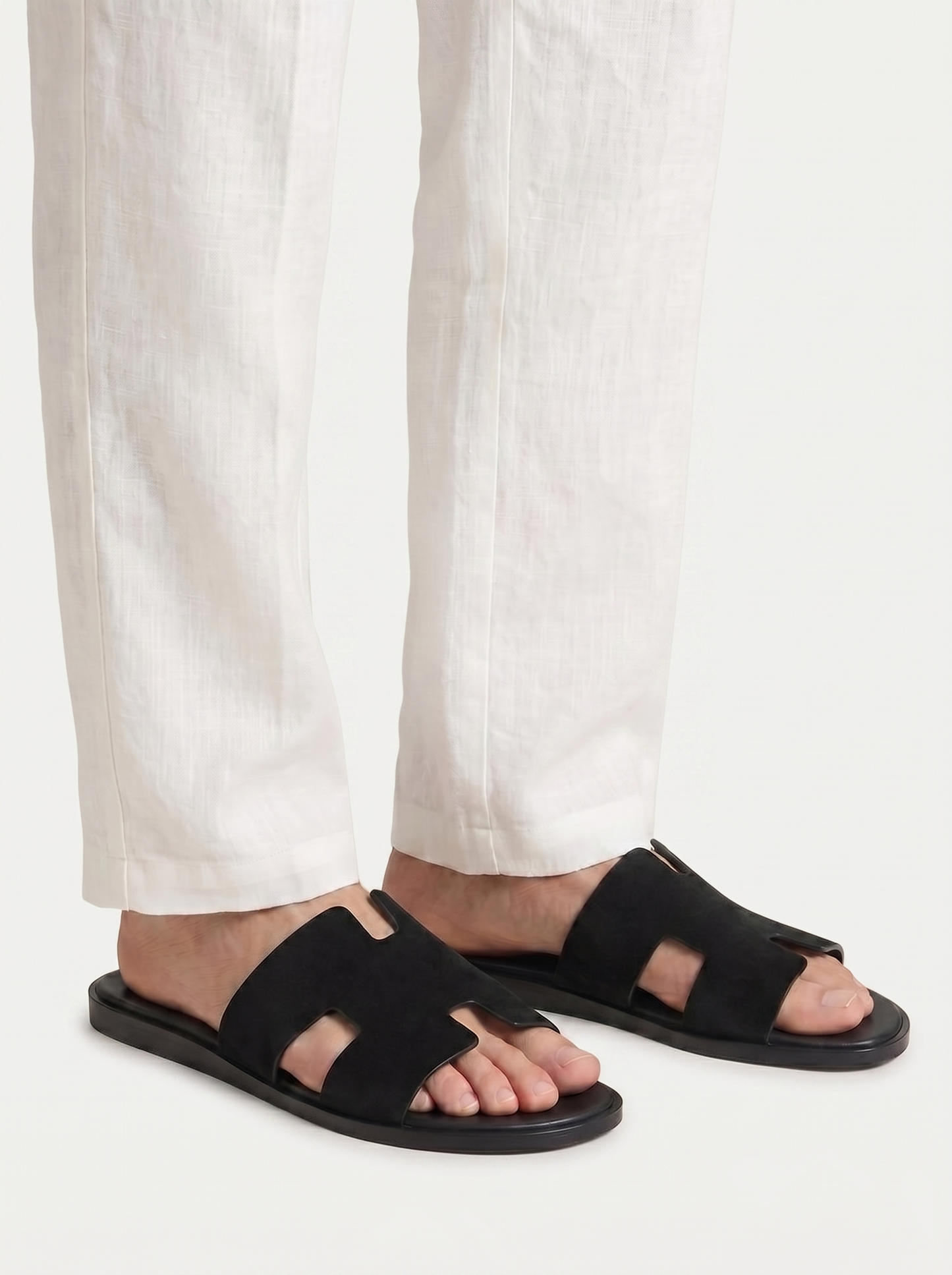 Belluno Suede Sandals Taupe