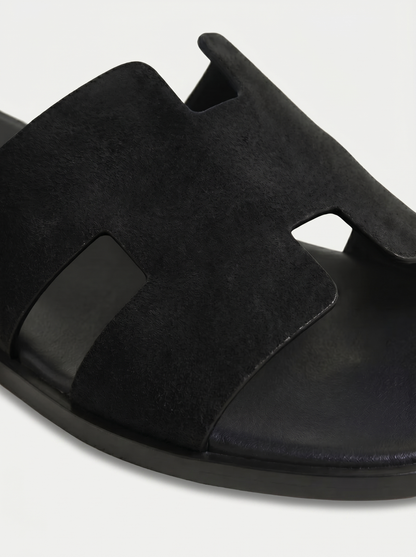 Belluno Suede Sandals Taupe